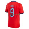 Maillot de Supporter Angleterre Kane 9 Extérieur Coupe du Monde 2022 Pour Homme